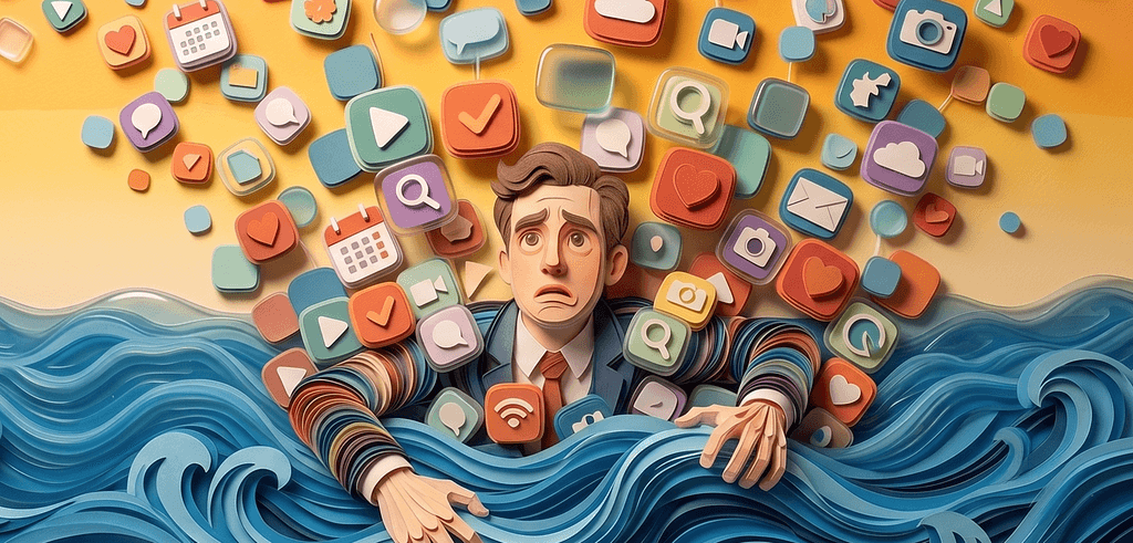 Drowning in visuals 001: When UI overshadows UX